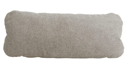 Einzelkissen modulmaster aus Stoff in Beige Modulmaster Serie MM-MP1181 - Nierenkissen ecrufarbenes Flachgewebe Cyber – ca.  58 x 25 cm