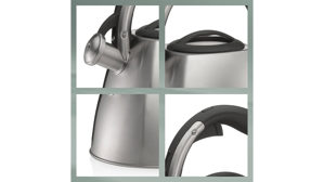 Wasserkessel Kela | keck & lang aus Metall in Edelstahl Wasserkessel Edelstahl - ca. 22 x 25 cm