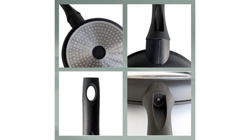 Bratpfanne Kela | keck & lang aus Metall in Schwarz Bratpfanne Atura Schwarz - Durchmesser ca. 28 cm