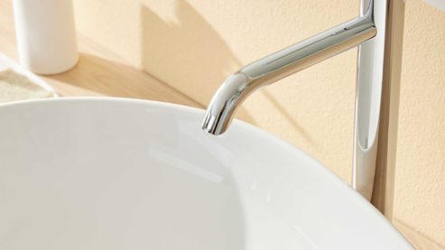 Mischbatterie Interliving aus Metall in Chrom Interliving Bad Serie 7969 – Mischbatterie verchromtes Metall