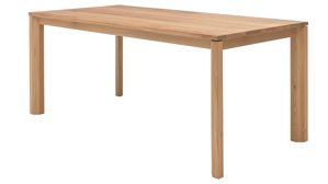 Auszugtisch Interliving aus Holz in Holzfarben Interliving Esszimmer Serie 5102 – Auszugtisch Eiche bianco - ca. 180 - 280 x 90 cm