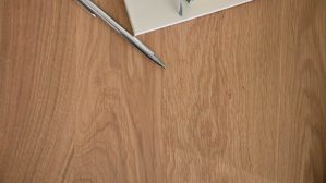 Auszugtisch Interliving aus Holz in Holzfarben Interliving Esszimmer Serie 5102 – Auszugtisch Eiche bianco - ca. 180 - 280 x 90 cm