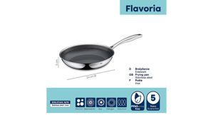 Bratpfanne Kela | keck & lang aus Metall in Metallfarben kela Bratpfanne Flavoria Edelstahl – Durchmesser ca. 24 cm