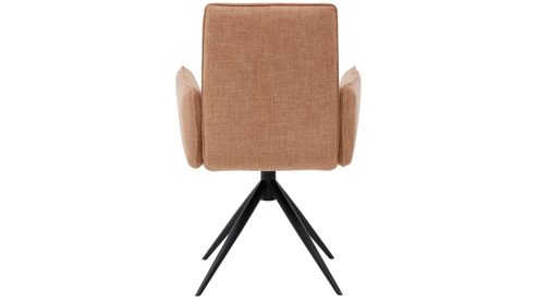 Tischgruppe Interliving aus Holz in Holzfarben Interliving Esszimmer Serie 5505 - Essgruppe mit Eckbank und Stühlen Flachgewebe, Mikrofaser, Artisaneiche & Metall - sechsteilig