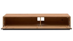 Lowboard Interliving aus Holz in Holzfarben Interliving Wohnzimmer Serie 2033 - Lowboard 126605 Asteiche - eine Klapptür, Länge ca. 182 cm