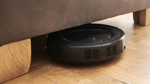 Ecksofa modulmaster aus Stoff in Braun Modulmaster MM-PP1188 - Wohnlandschaft nougatbraune Mikrofaser Mammut & geölte Wildeiche - Stellfläche ca. 243 x 341 cm