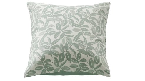 Bettwäsche-Set Interliving aus Stoff in Hellgrün Interliving Bettwäsche Serie 9131 floral salbeigrüner & salbeigrüner Baumwollsatin - ca. 135 x 200 cm