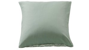 Bettwäsche-Set Interliving aus Stoff in Hellgrün Interliving Bettwäsche Serie 9131 floral salbeigrüner & salbeigrüner Baumwollsatin - ca. 155 x 220 cm