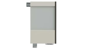 Möbelbeleuchtung Interliving aus Holz in Weiß Interliving Schlafzimmer Serie 1033 – Komplettzimmer mit Beleuchtung weißes Glas & Holz