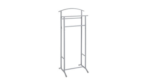 Herrendiener Haku aus Metall in Grau Herrendiener Grau - Höhe ca. 107 cm