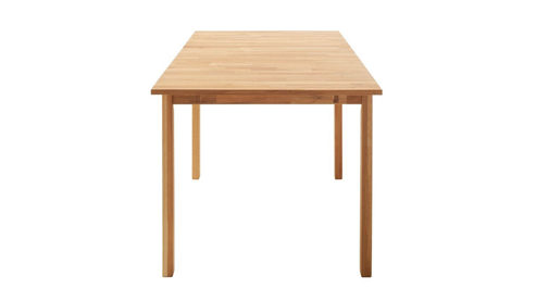 Auszugtisch Mca direkt aus Holz in Holzfarben Auszugtisch Basco Wildeiche - ca. 125 - 165 x 80 cm