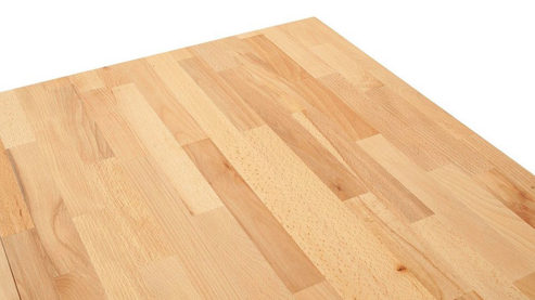 Auszugtisch Mca direkt aus Holz in Holzfarben Auszugtisch Basco Kernbuche - ca. 125 - 165 x 80 cm